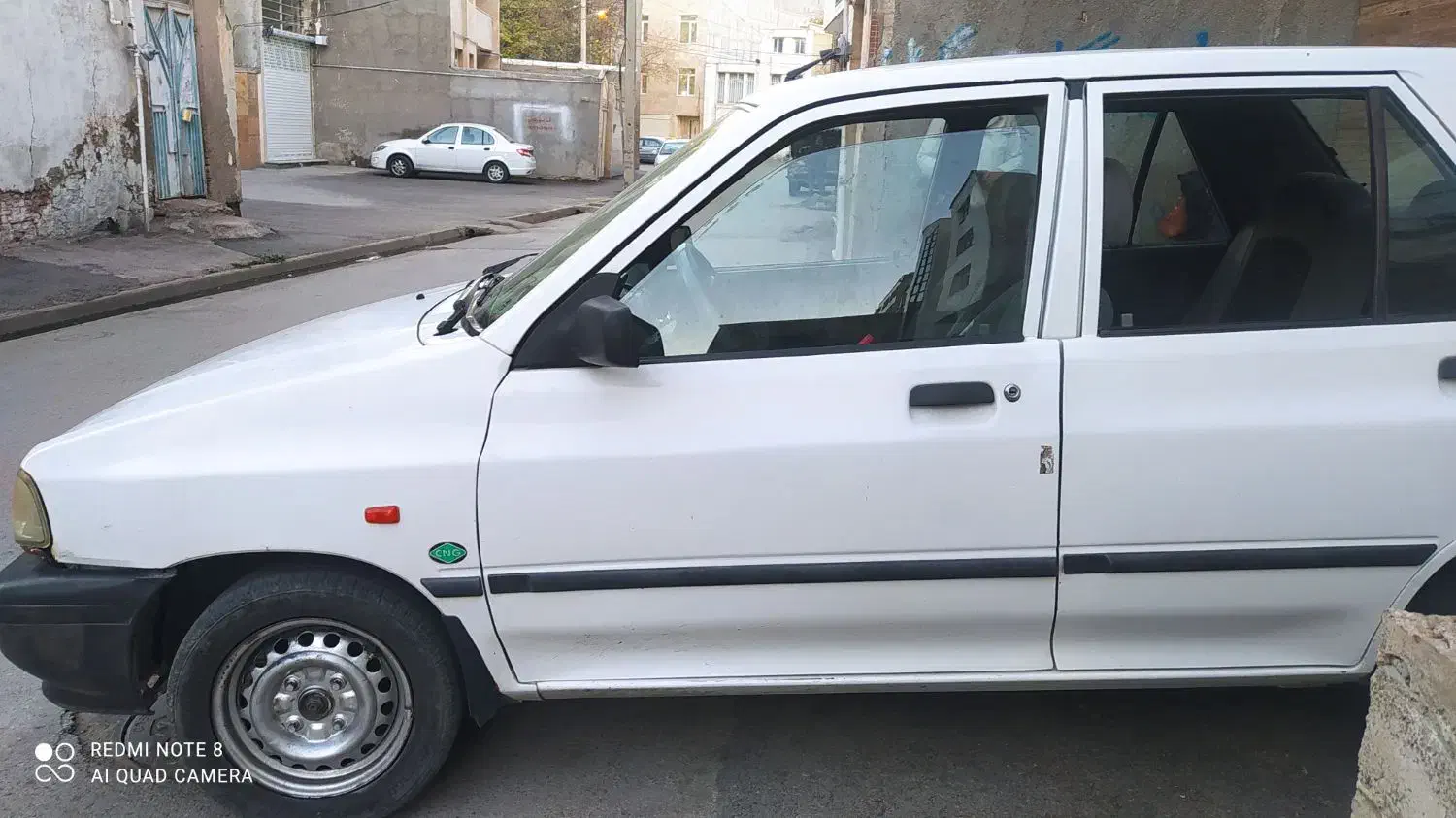 پراید سفید دوگانه کارخانه بدون رنگ|خودرو سواری و وانت|اردبیل, |دیوار