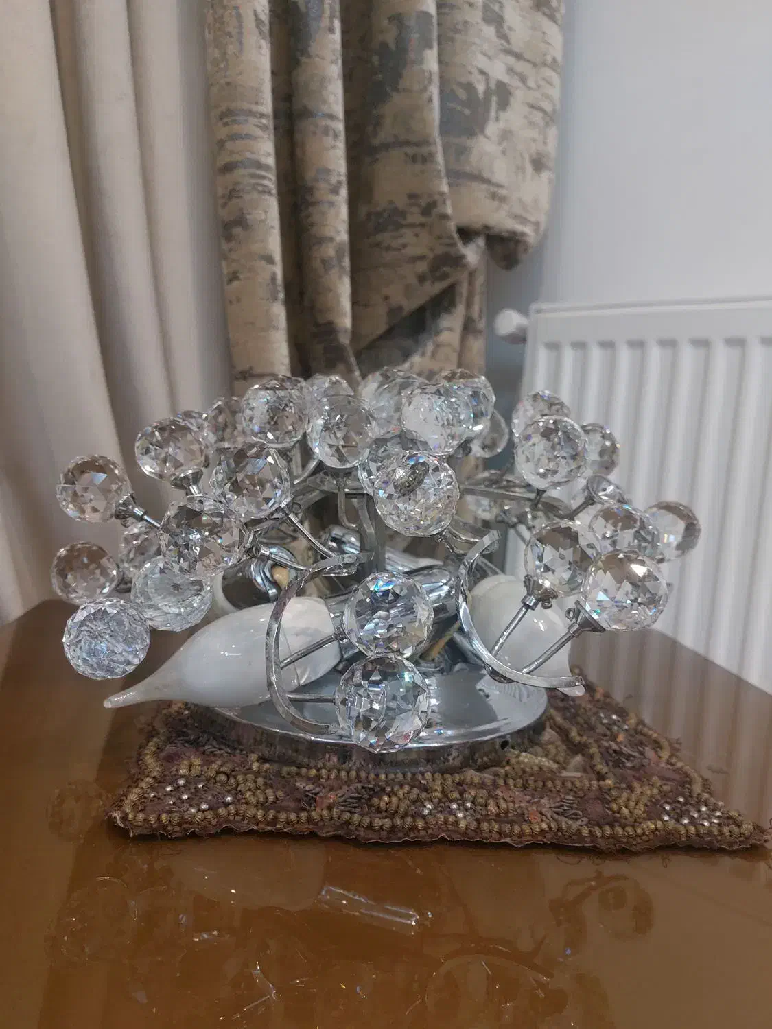 لوستر دیواری کریستال وگوی|لوستر و چراغ آویز|اندیشه, شهرک کوثر|دیوار