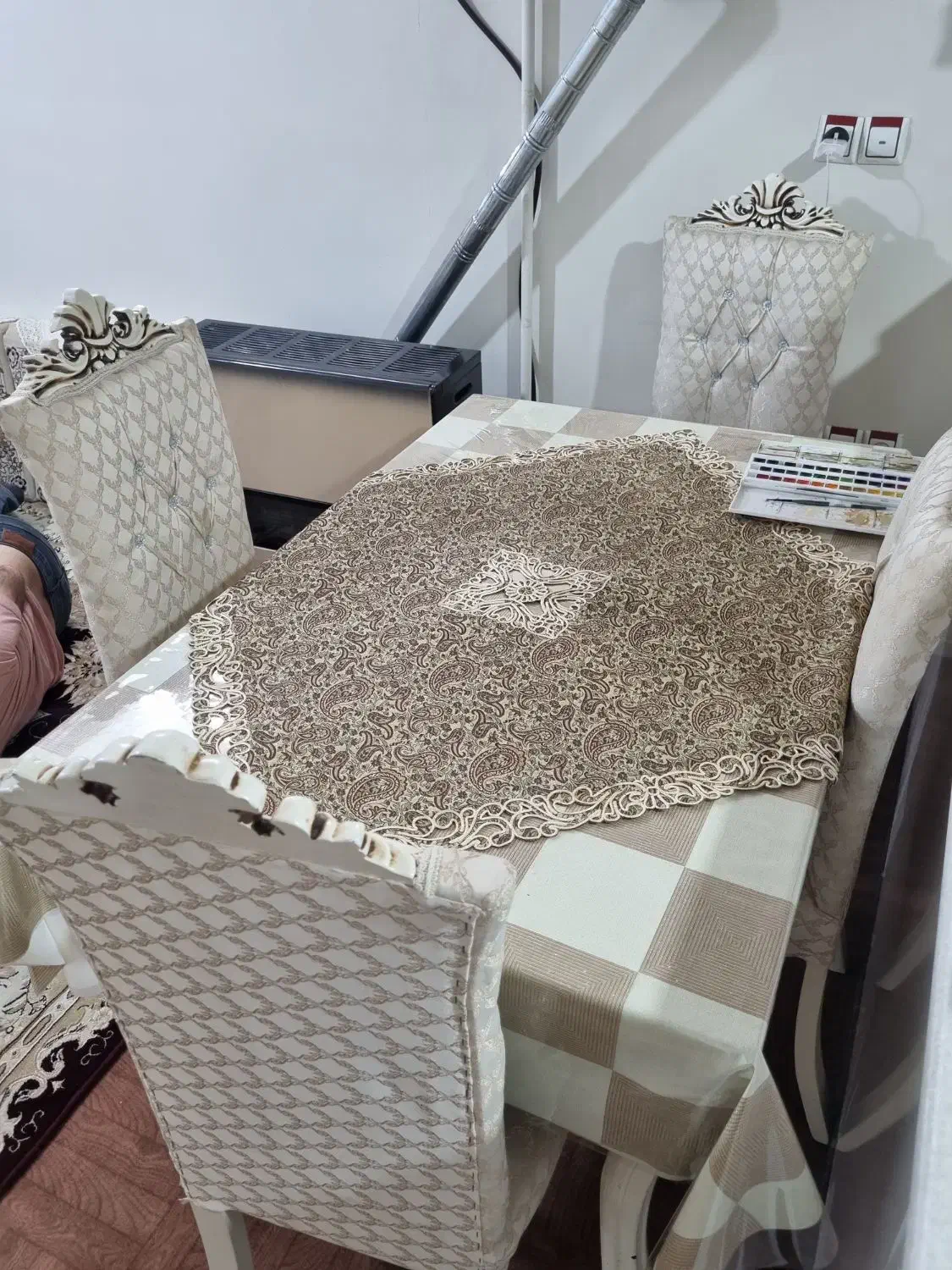 بوفه و میز غذا خوری|میز و صندلی غذاخوری|اقبالیه, |دیوار