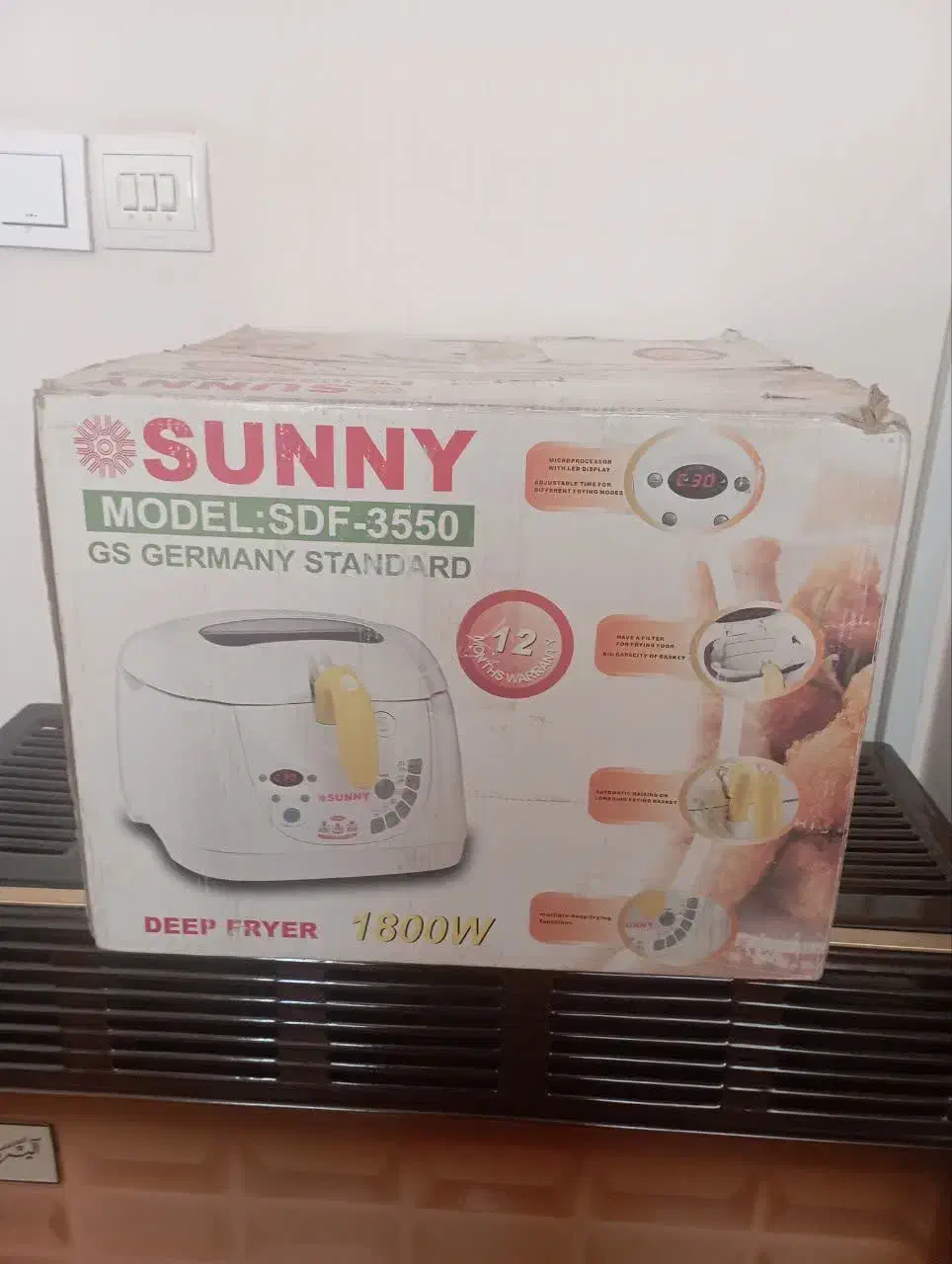 سرخ کن سانی|اجاق گاز و لوازم برقی پخت‌وپز|تهران, آذری|دیوار