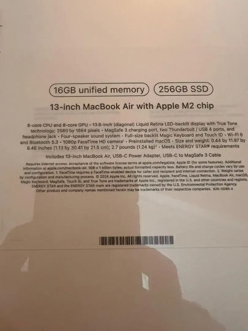 مک بوک ایر ۱۳ اینچ ام۲ macbook air 2024 13 inch m2|رایانه همراه|تهران, شهرک غرب|دیوار