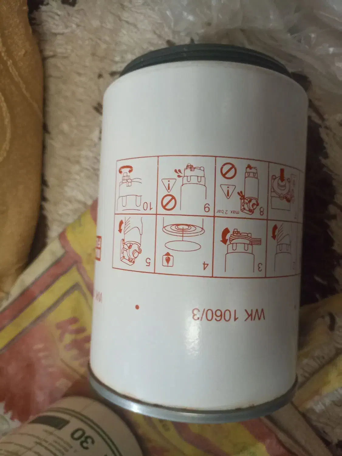 فیلتر گازوییل اطلس کوپکو اصلی وفیلتر گازوییل mann|قطعات یدکی و لوازم جانبی|قم, شهرک امام حسن|دیوار