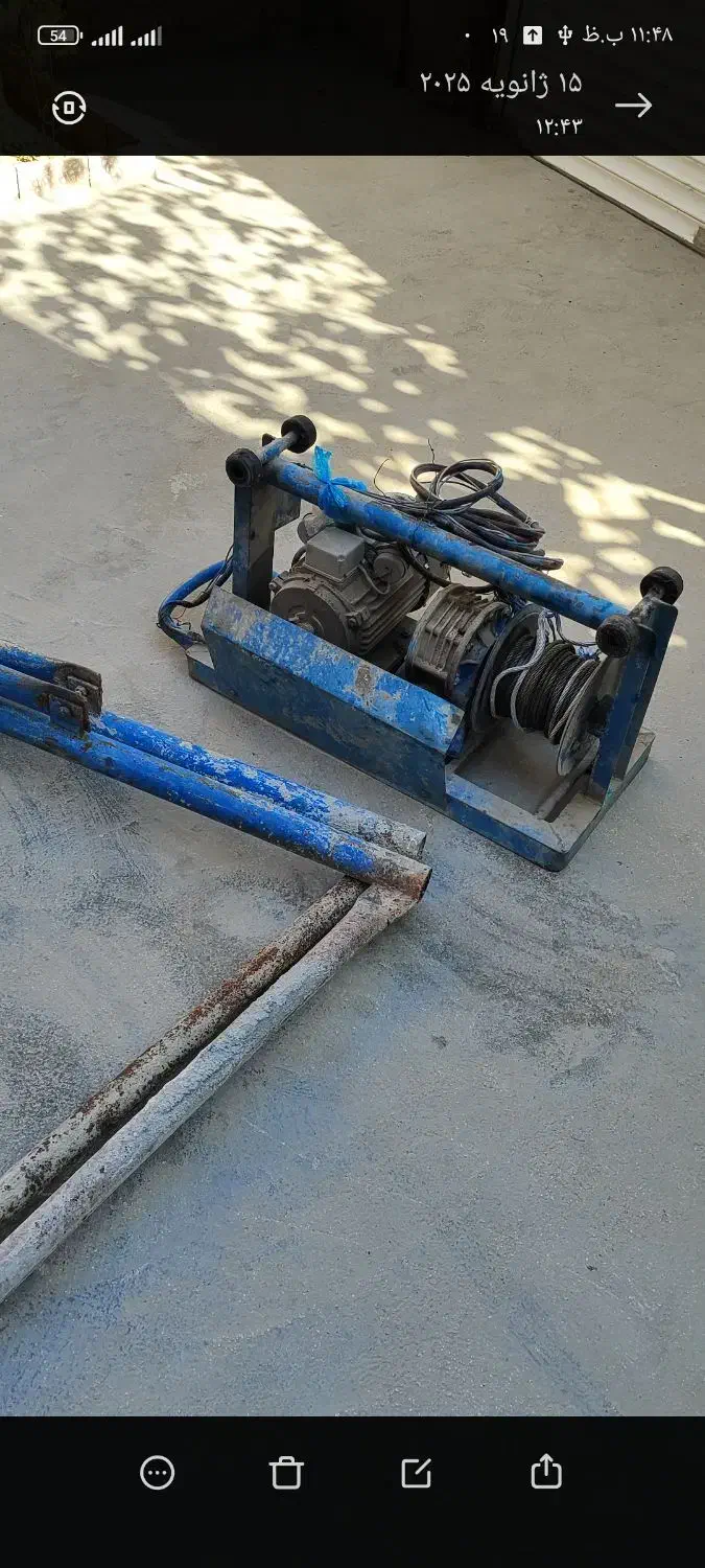 یک عدد بالابر ساختمانی کرایه ماهیانه|ماشین‌آلات صنعتی|سرپل ذهاب, |دیوار