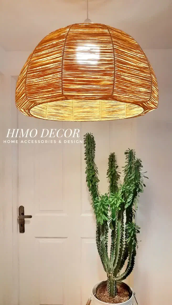 لوستر رافیا و مکرومه آباژور|لوستر و چراغ آویز|مشهد, جاهد شهر|دیوار