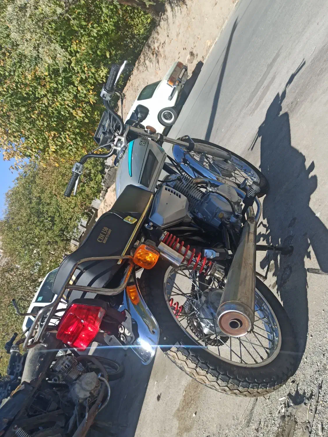 موتور مزایده|موتورسیکلت|تویسرکان, |دیوار