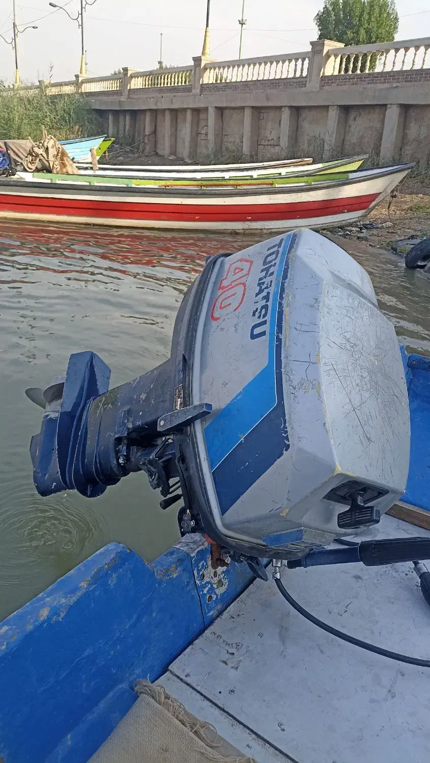 2عدد موتور40توهاتسو تمیز|قایق و سایر وسایل نقلیه|اهواز, نیوساید|دیوار