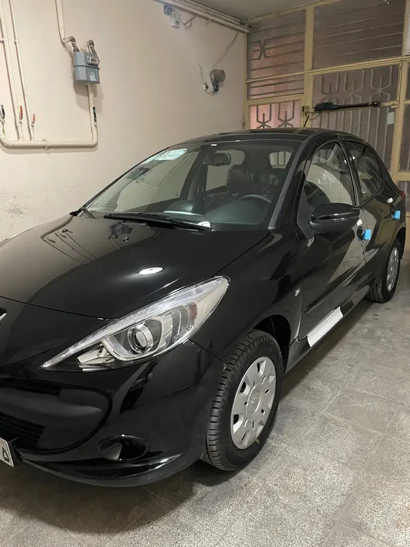 ۲۰۷ مشکی پلاس صفر ۱۴۰۴ سقف پانا|خودرو سواری و وانت|کرمان, |دیوار