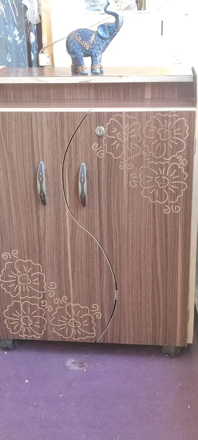 جاکفشی چوبی|جاکفشی، کمد، دراور|تبریز, |دیوار