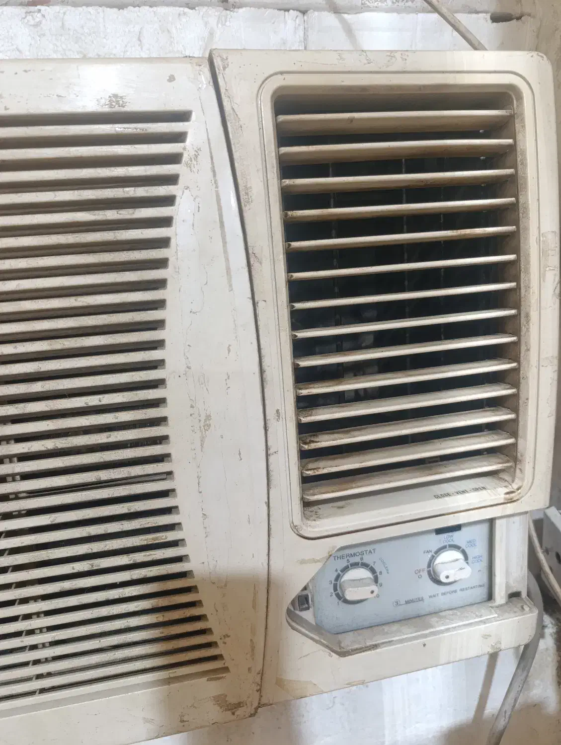 کولر پنجره ای|کولر گازی و فن‌کوئل|ایذه, |دیوار