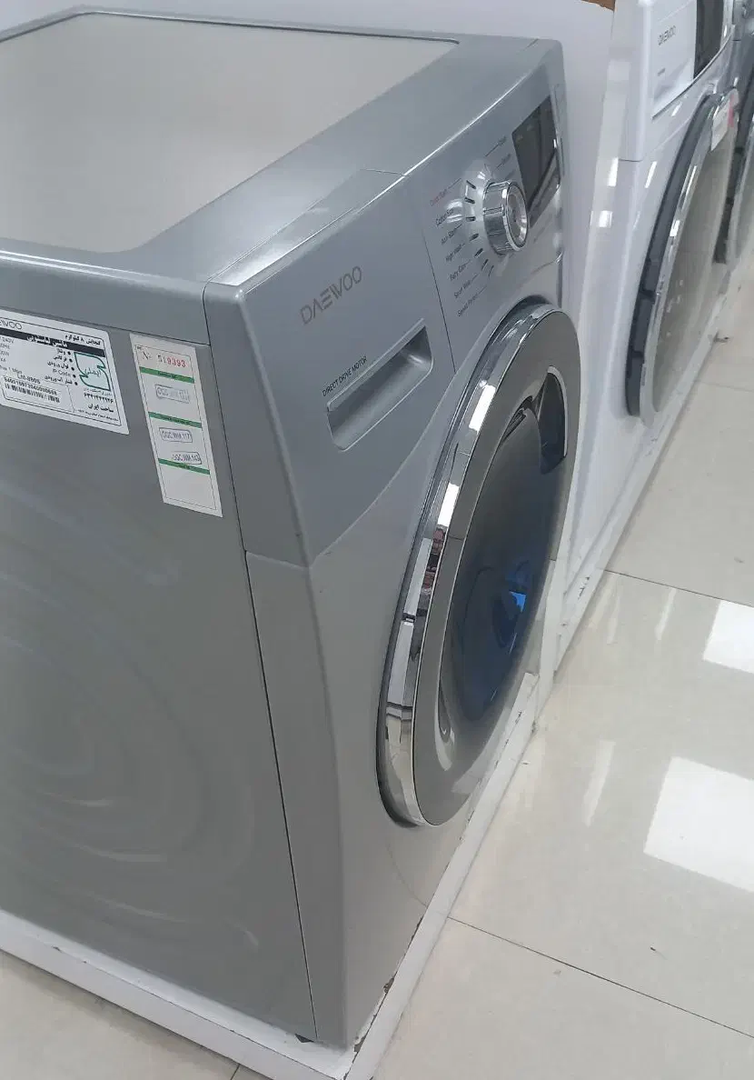 لباسشویی دوو ۸ کیلویی مدل LM-880S رنگ نقره ای|ماشین لباسشویی و خشک‌کن لباس|تهران, سلیمانی|دیوار