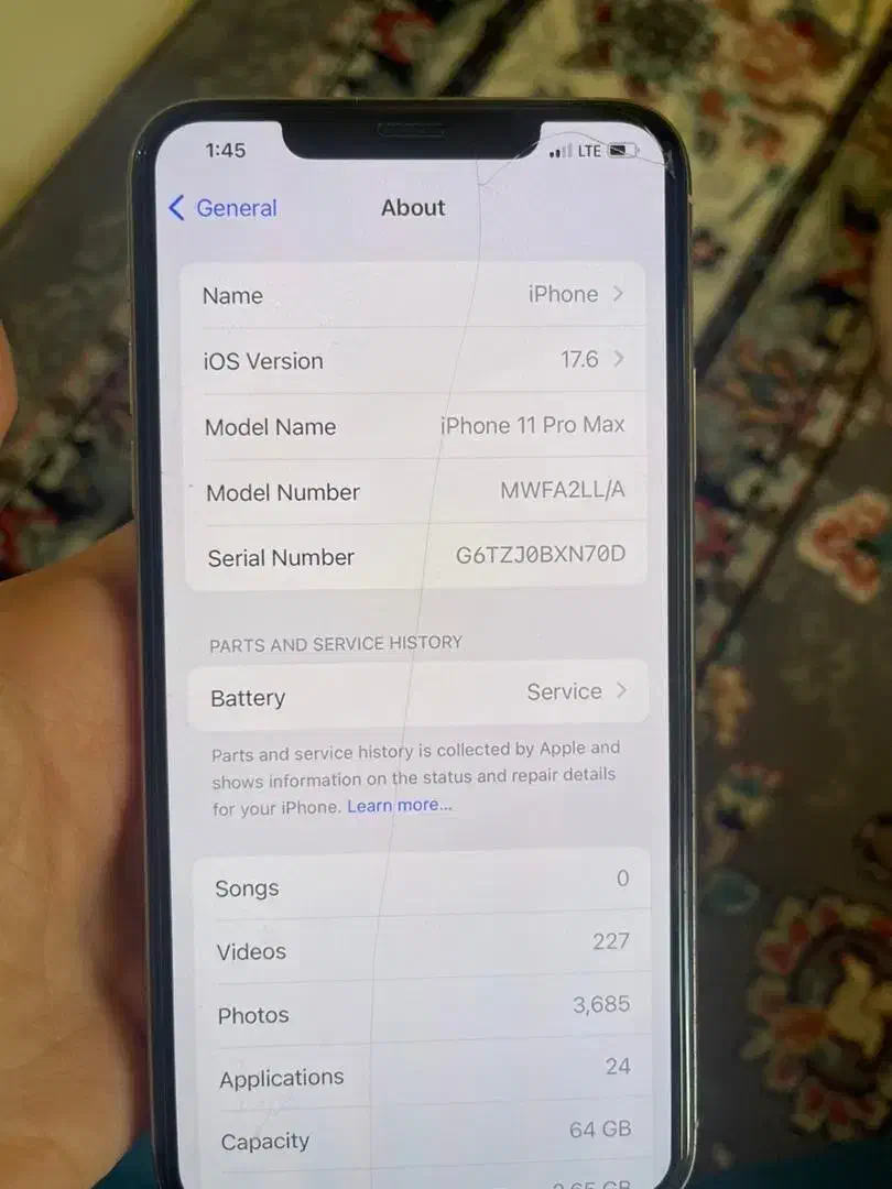 ایفون ۱۱ پرومکس سفید|موبایل|ارومیه, |دیوار