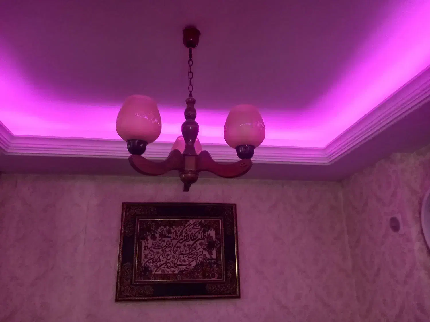 لوستر چوبی|لوستر و چراغ آویز|کرج, بنیاد|دیوار