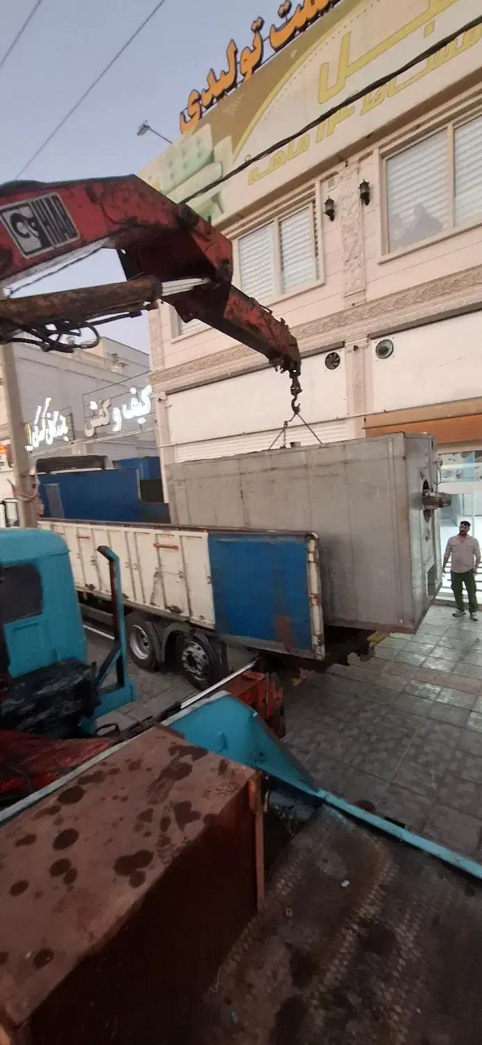 جرثقیل ۱۰ تن و ۳تن جابجایی حمل نقل|خدمات حمل و نقل|شیراز, پانصد دستگاه ارتش|دیوار