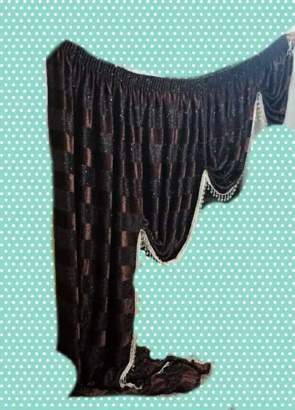 پرده ی مخمل|پرده، رانر، رومیزی|لاهیجان, یحی آباد|دیوار