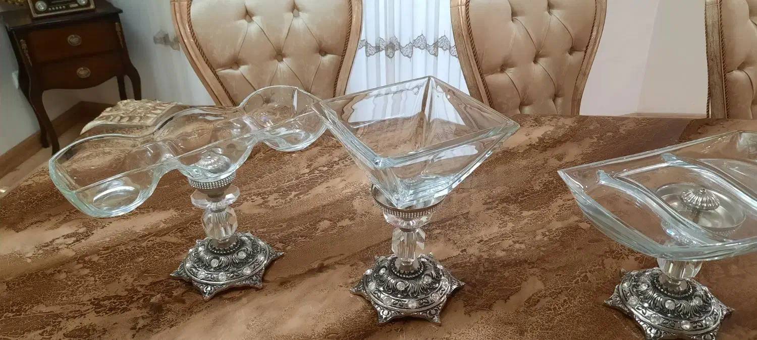 میوه خوری و شیرینی خوری پایه دار برند ego ایتالیا|ظروف سرو و پذیرایی|ساری, |دیوار