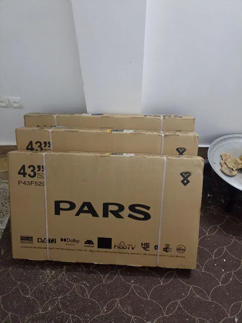 تلوزیون ۴۳ اینچ آکبند|تلویزیون و پروژکتور|مینودشت, |دیوار