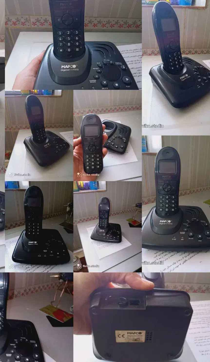 تلفن بیسیم Gigaset M955 ساخت کانادا|تلفن رومیزی|شیراز, نیستان|دیوار
