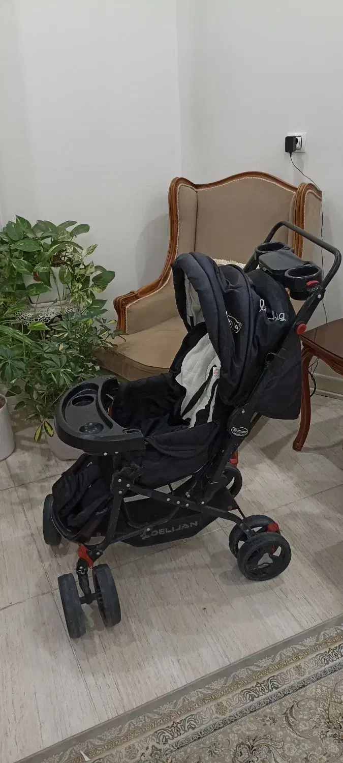 کالسکه بچه مدل دلیجان|کالسکه و لوازم جانبی|بروجن, |دیوار