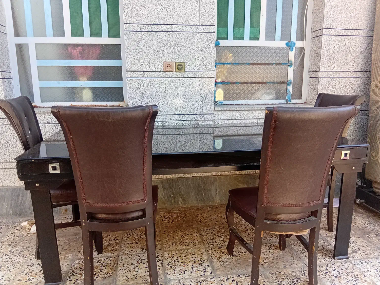 میز‌و‌صندلی نهار خوری|میز و صندلی غذاخوری|ایذه, |دیوار