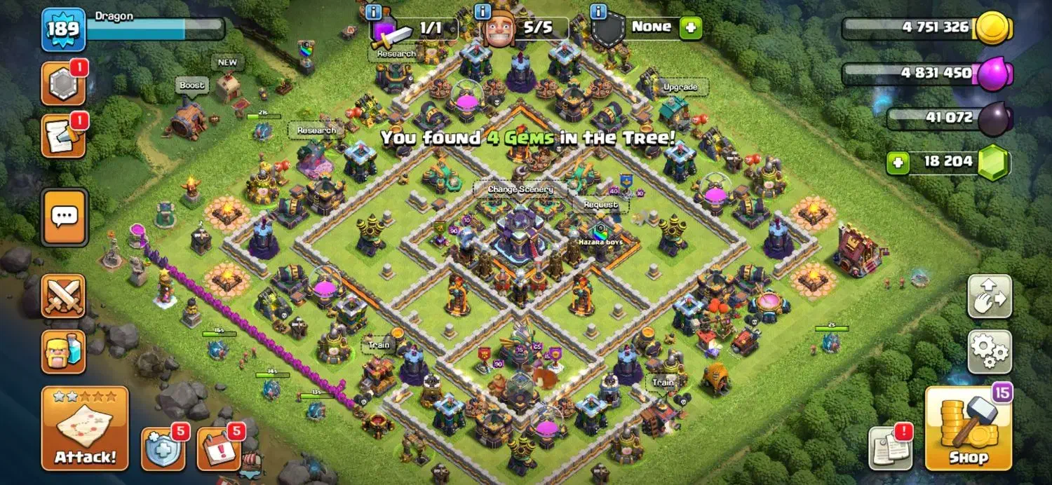 12 تا اکانت کلش بهمراه یک کلن لول 9 فقط 5 تومن|کنسول، بازی ویدئویی و آنلاین|قم, هفت تیر|دیوار