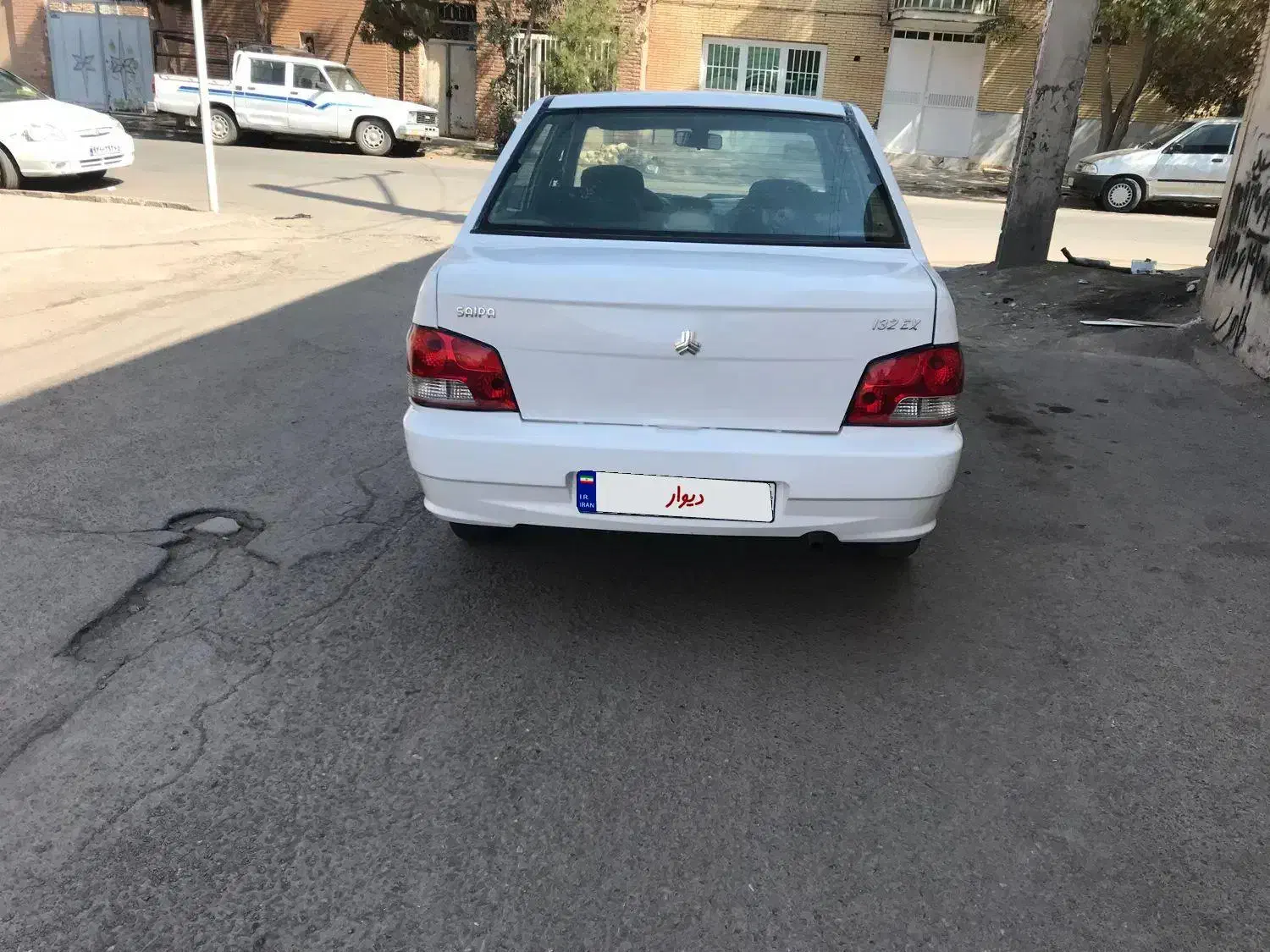 پراید۱۳۲ مدل ۹۰ سفید رفسنجان|خودرو سواری و وانت|رفسنجان, |دیوار