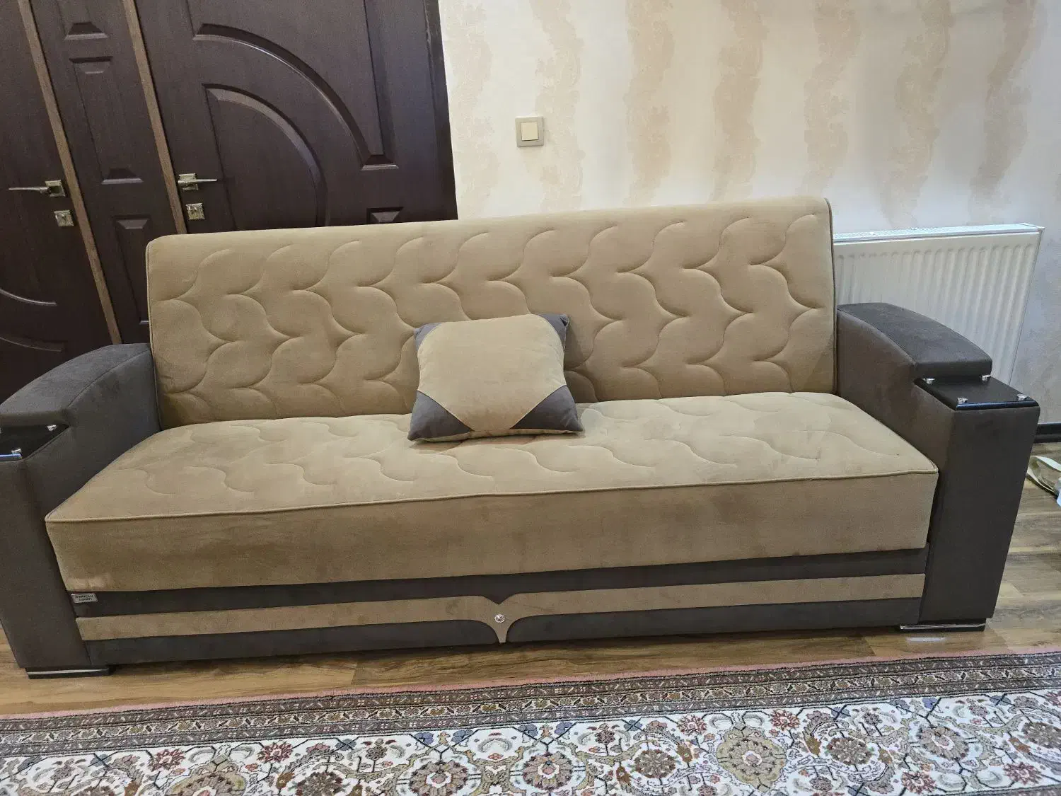 مبل تکی راحتی تخت شو کاملا سالم|مبلمان خانگی و میز عسلی|مرند, |دیوار