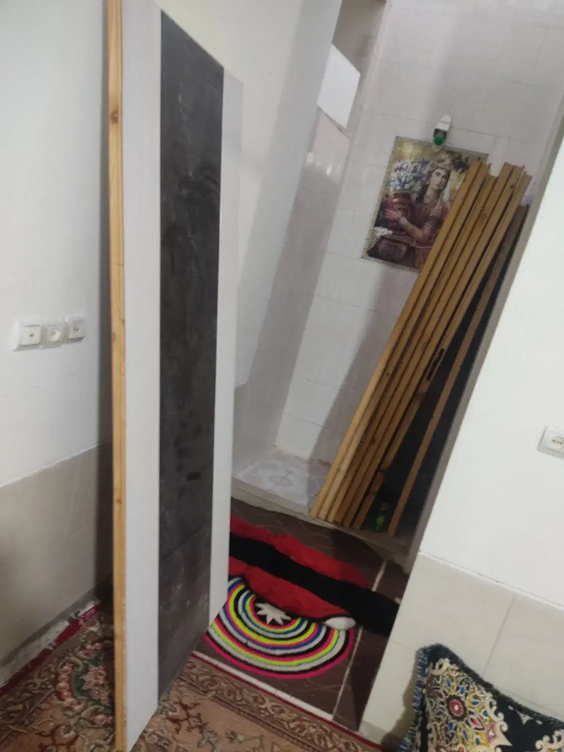8عدد درب چوبی اتاق هنوز استفاده نشده بدون چهار چوب|مصالح و تجهیزات ساختمان|شیراز, رکن‌آباد|دیوار