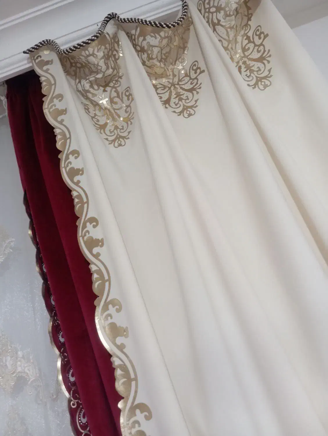 پرده پذیرایی|پرده، رانر، رومیزی|ملک‌آباد, |دیوار