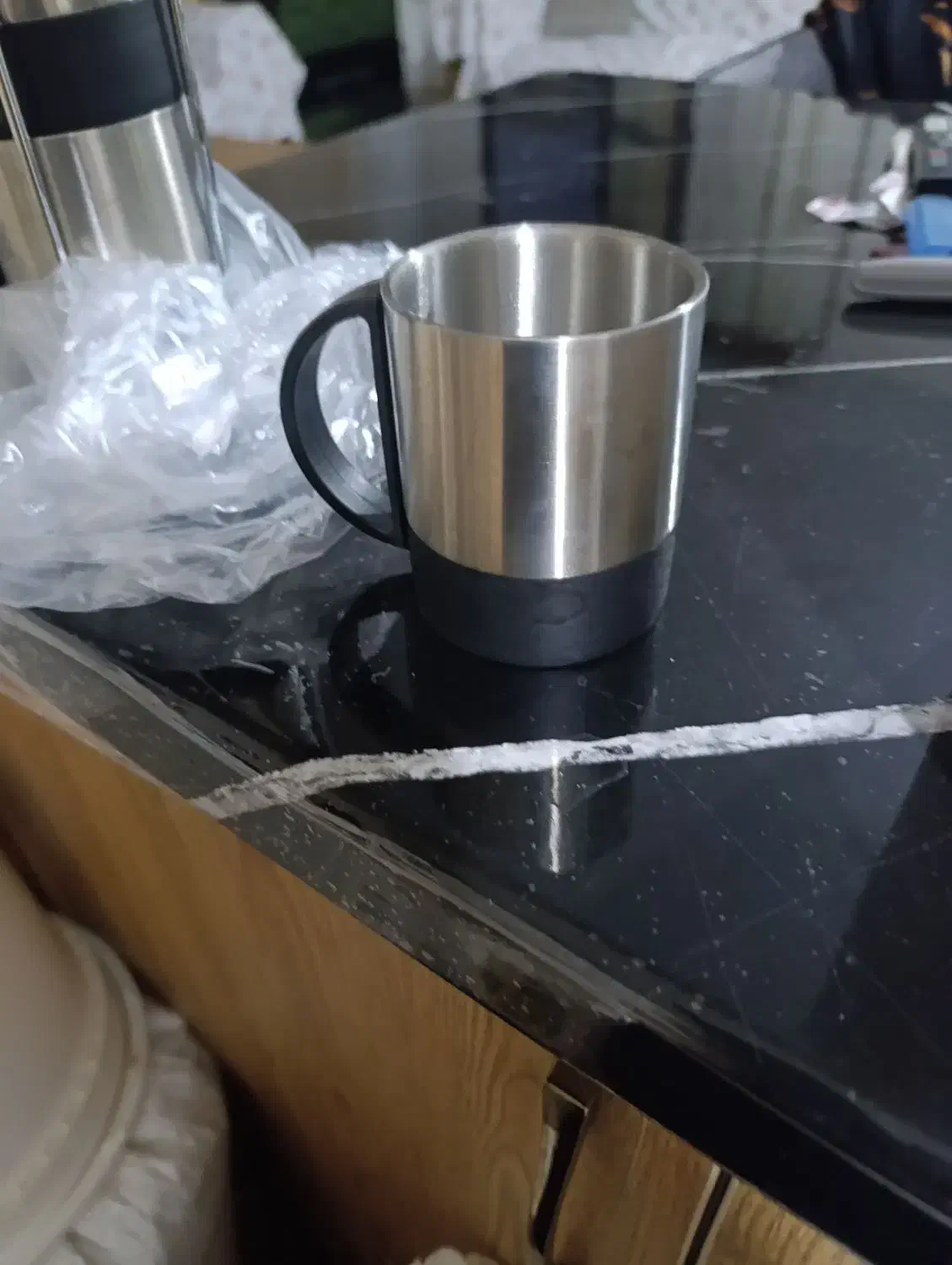 لیوان استیل نو|ظروف سرو و پذیرایی|قزوین, |دیوار