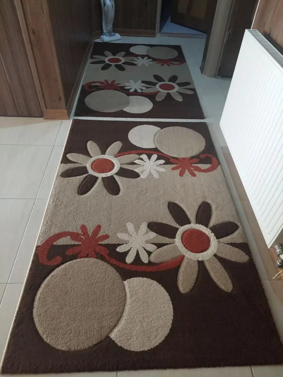 گلیم فرش .دو عدد|گلیم، جاجیم، گبه|اصفهان, خانه اصفهان|دیوار