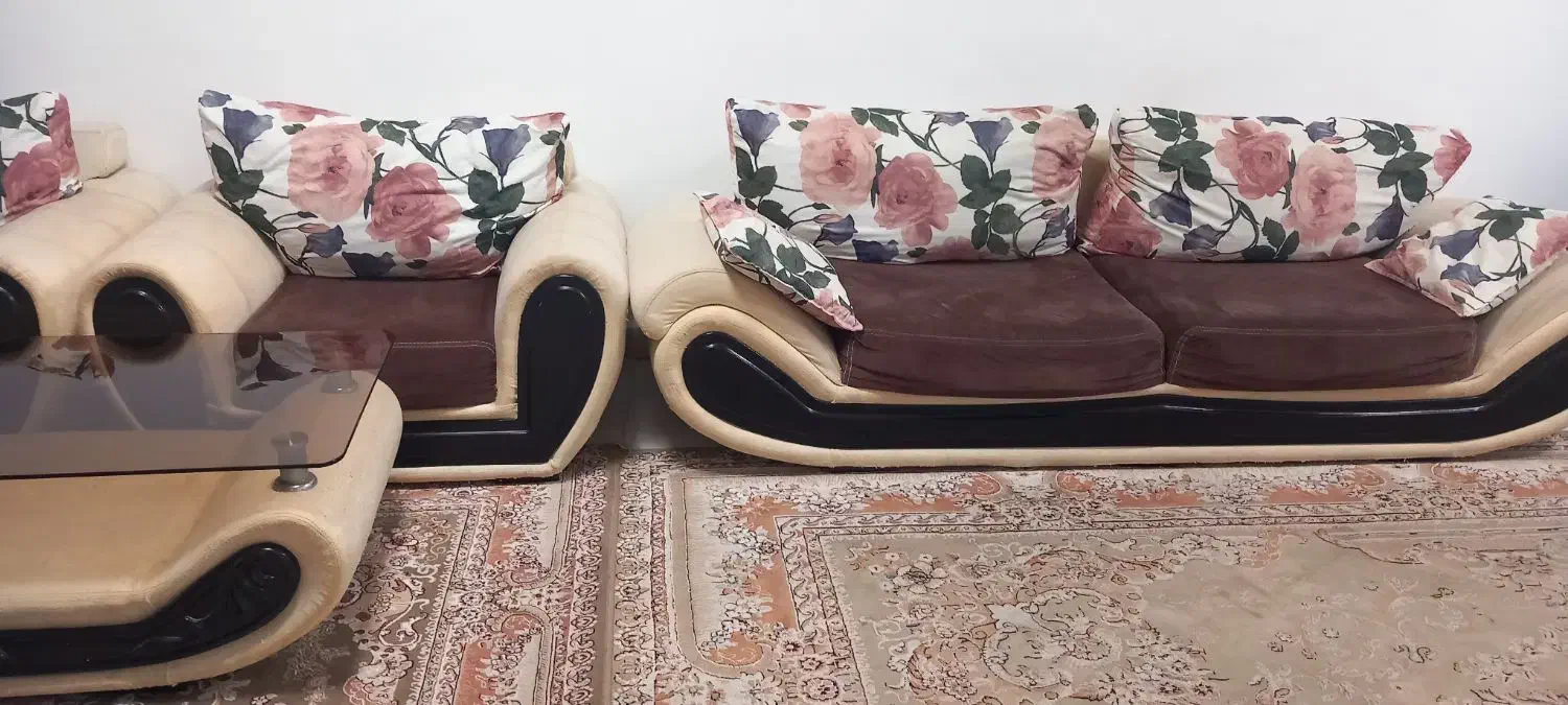 فروش مبل ۸نفره|مبلمان خانگی و میز عسلی|رشت, اسماعیل آباد|دیوار