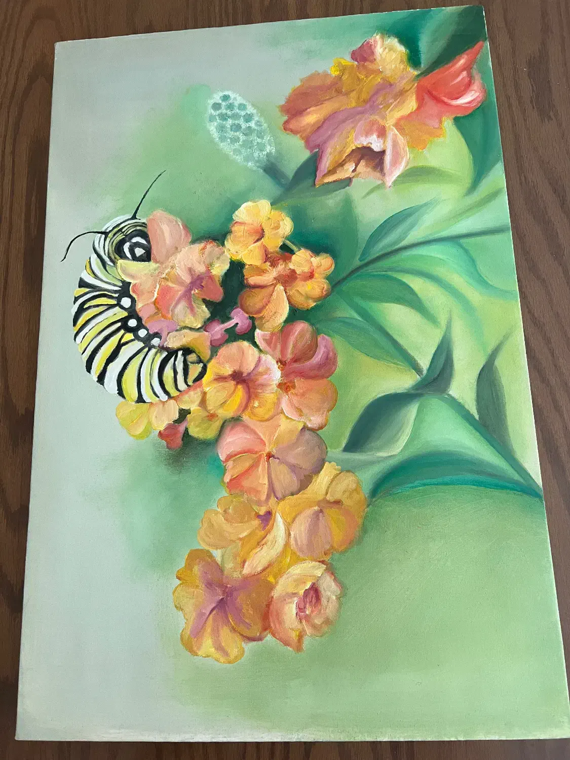 تابلو های رنگ روغن طرح گل و پروانه|تابلو، نقاشی، عکس|تهران, درکه|دیوار