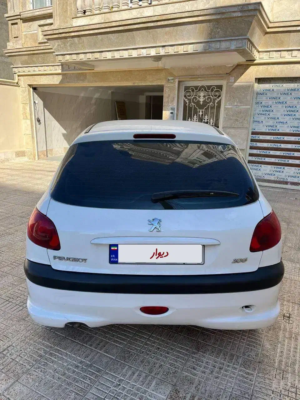 ۲۰۶ تیپ ۲|خودرو سواری و وانت|اندیشه, اندیشه فاز ۶|دیوار