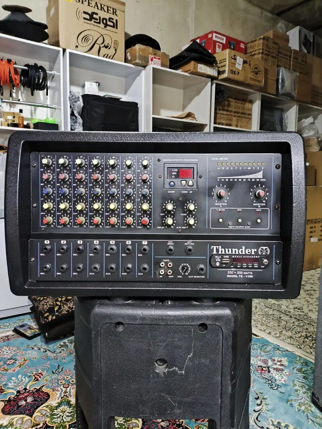 اکو وآمپلی فایر تندر|سیستم صوتی خانگی|اهواز, حصیرآباد|دیوار