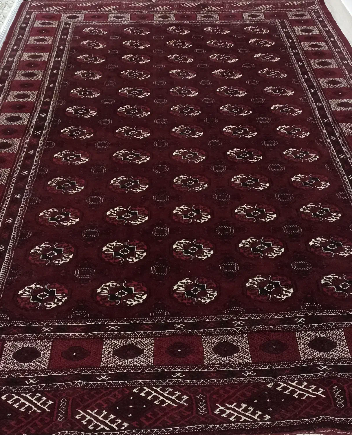 فرش ترکمنی|فرش|بندر ترکمن, |دیوار