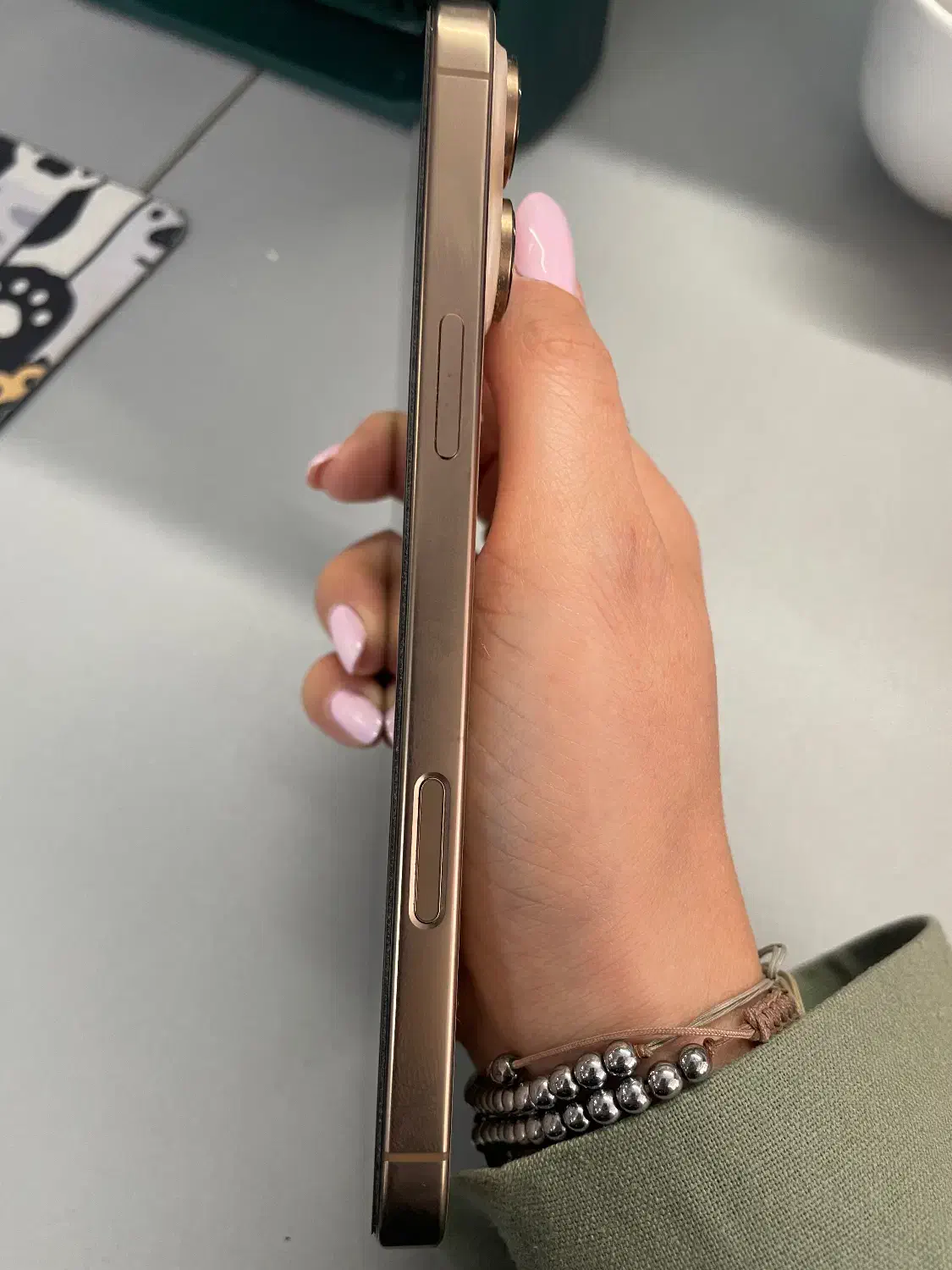 آیفون ۱۶ پرومکس / 16 pro max.  iphone  رنگ صحرایی|موبایل|تهران, سعادت‌آباد|دیوار