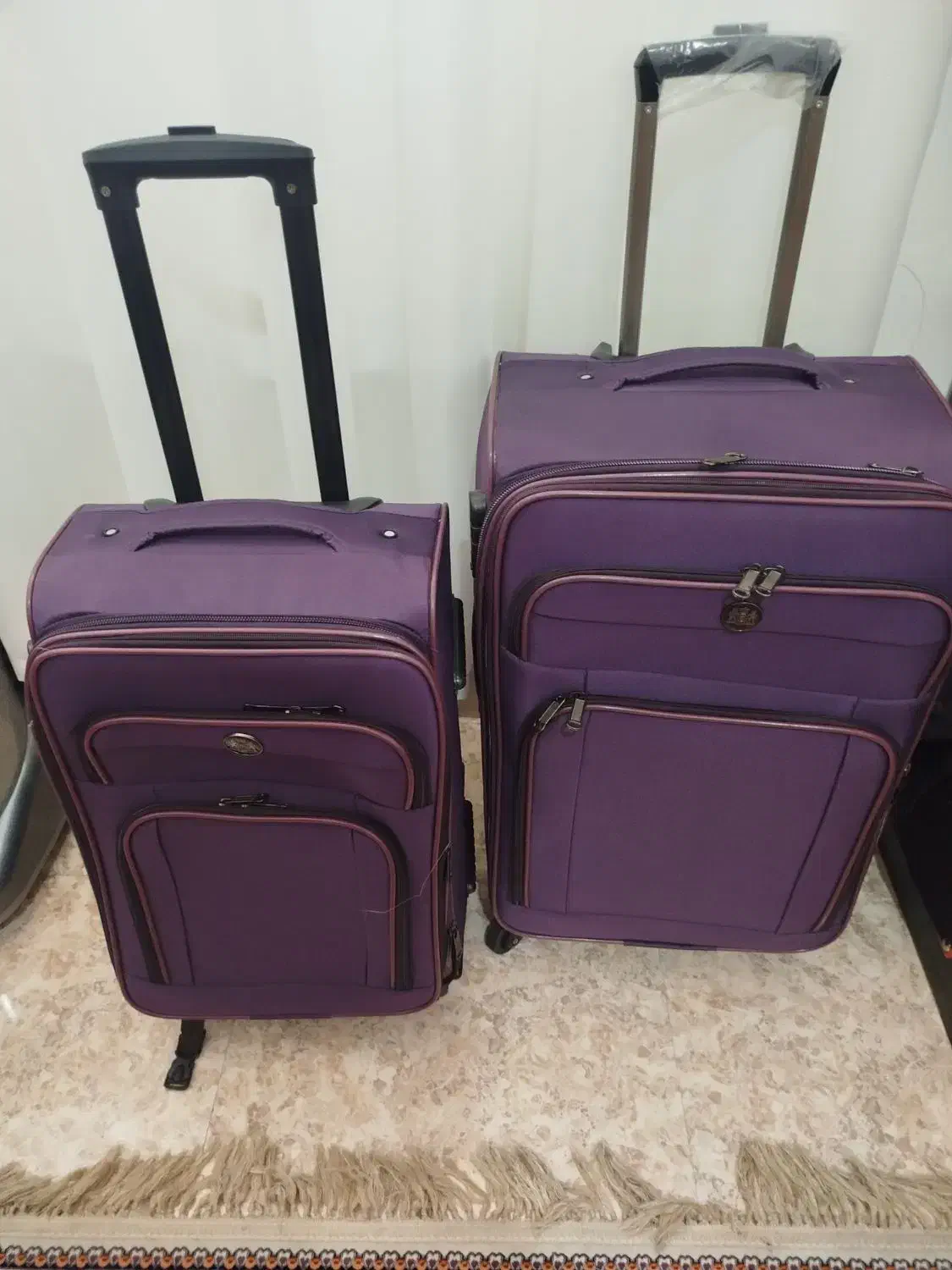 حراج چمدان 4چرخ استرخارجی محفظه لباس خیس وخشک|کیف، کفش، کمربند|کرمان, |دیوار