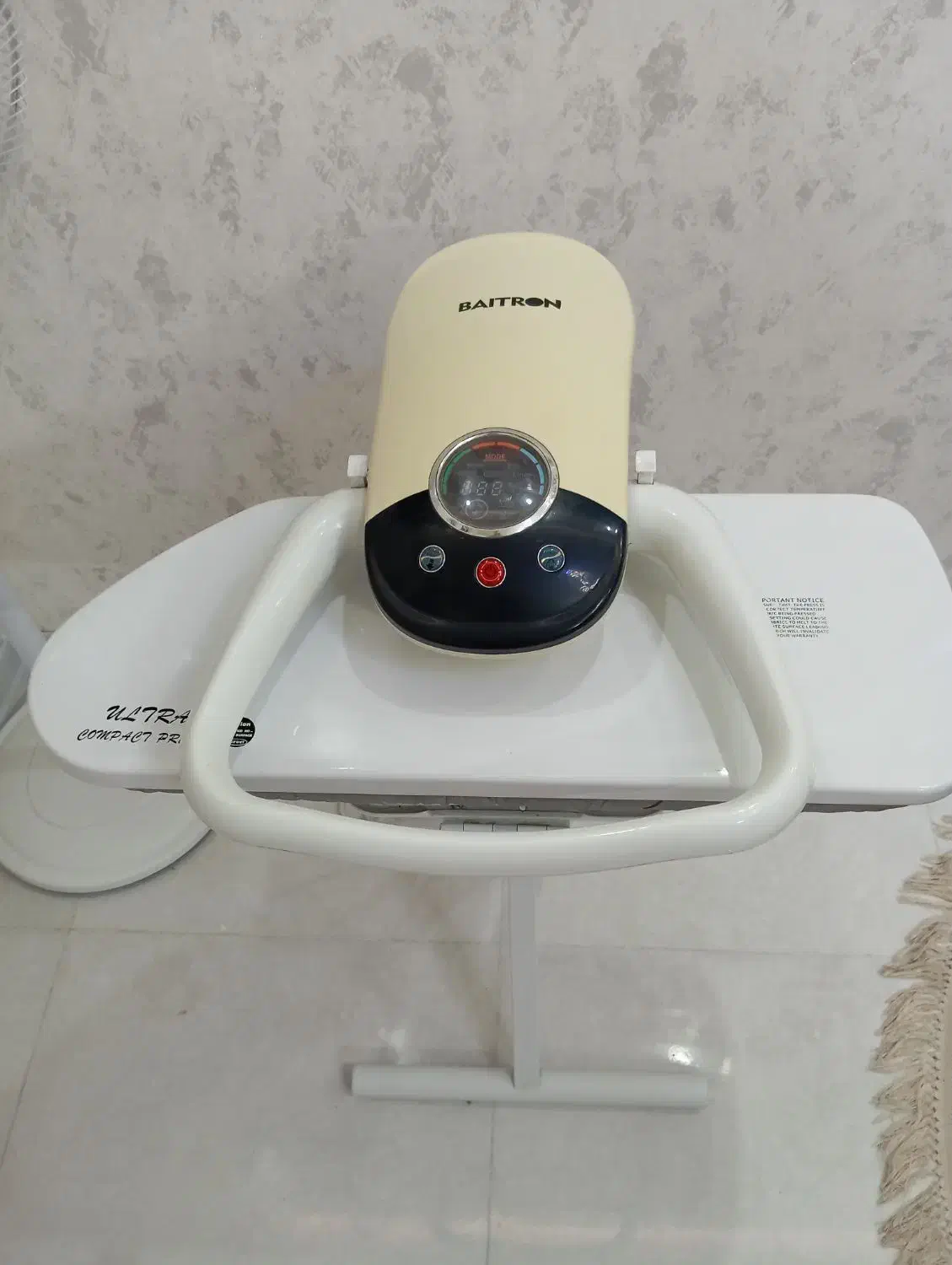 اتوپرس بخار بایترون اصلی در حد نو|اتو و لوازم اتو|مشهد, انقلاب|دیوار