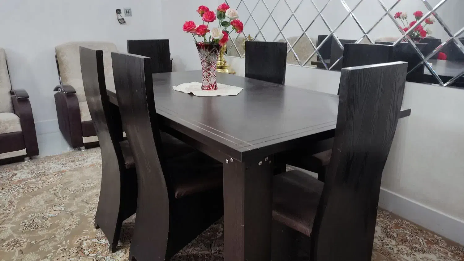فروش میز غذا خوری|میز و صندلی غذاخوری|ابهر, |دیوار