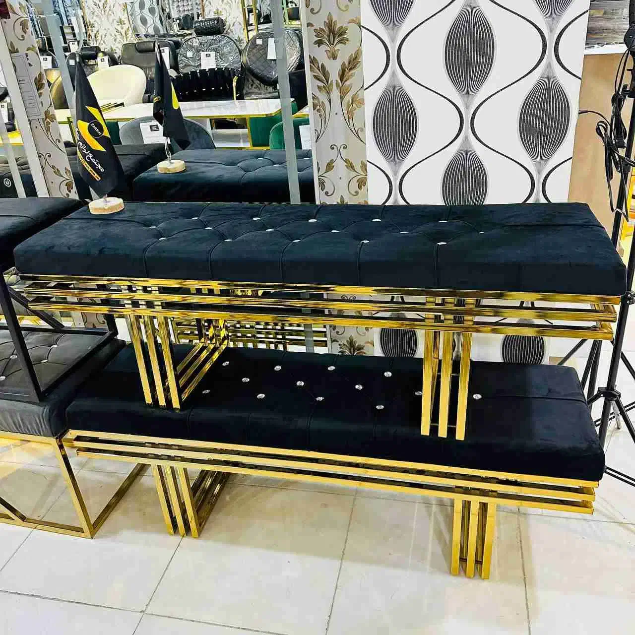 پاف سه خط فورتیک سه نفره آرایشگاهی زرین|آرایشگاه و سالنهای زیبایی|یاسوج, |دیوار