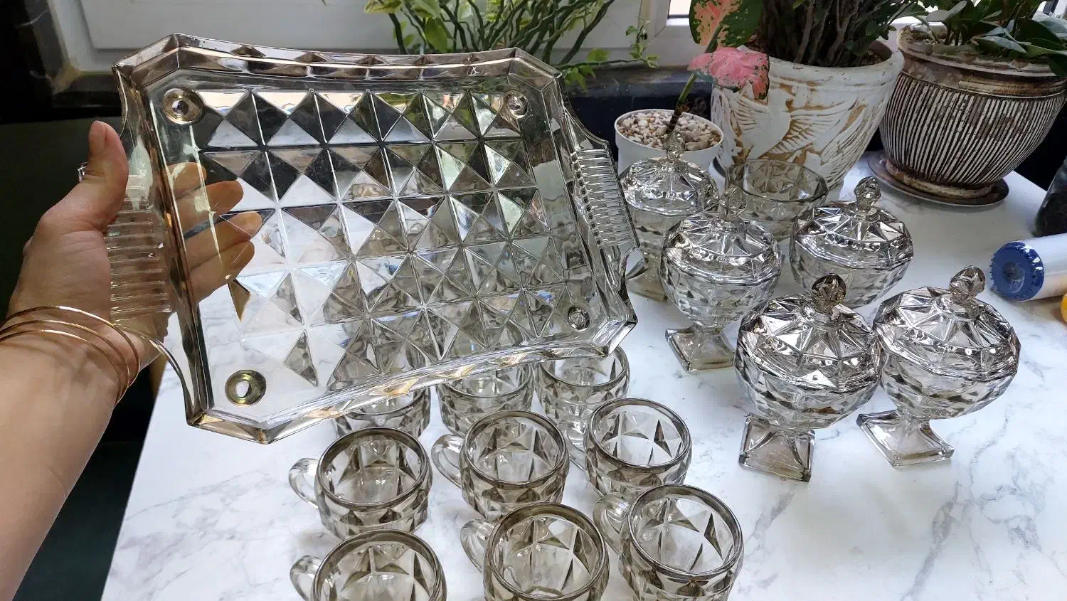 چایخوری شامپاینی|ظروف سرو و پذیرایی|هشتگرد, شهرک کوثر|دیوار