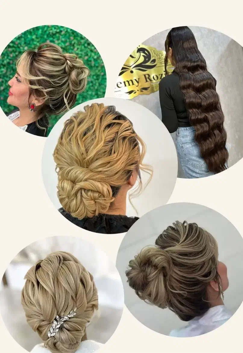 آموزش شنیون تخصصی باموی طبیعی|خدمات آموزشی|اهواز, نادری|دیوار