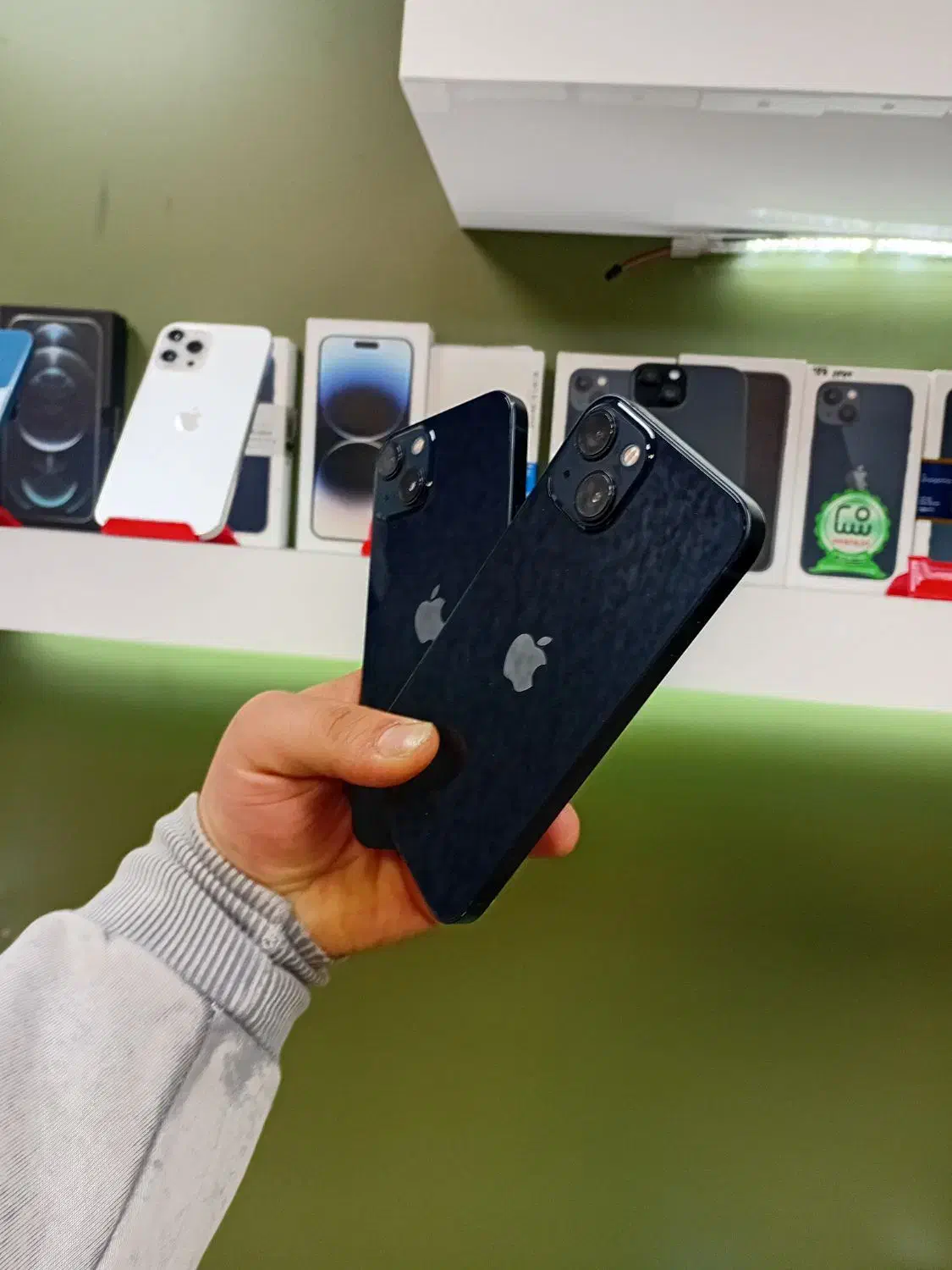 دو عدد ایفون ۱۳ نرمال zaa|موبایل|زنجان, |دیوار