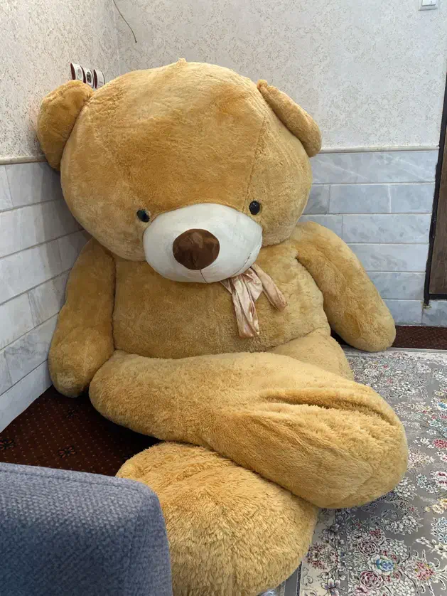 خرس بزرگ عروسکی|اسباب‌‌بازی|قم, شهرک امام حسن|دیوار