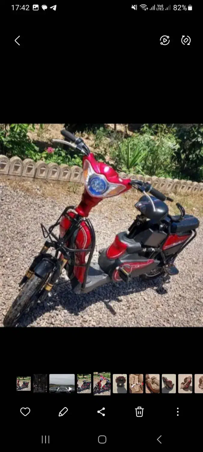 موتور برقی ۸۰۰ وات|موتورسیکلت|کرج, عظیمیه|دیوار