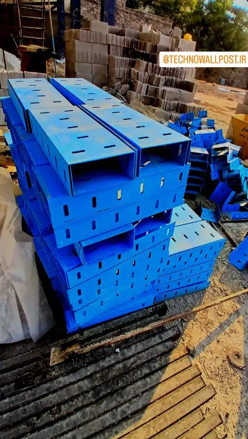 تولید وال پست ناودانی منقطع و میلگرد بستر|مصالح و تجهیزات ساختمان|تهران, استخر|دیوار