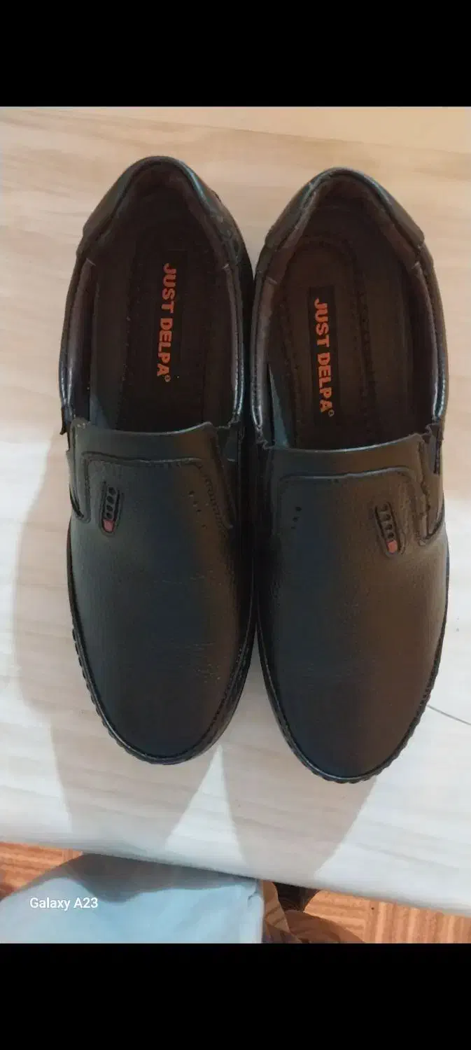 کفش چرم سایز 42|کیف، کفش، کمربند|کبودرآهنگ, |دیوار