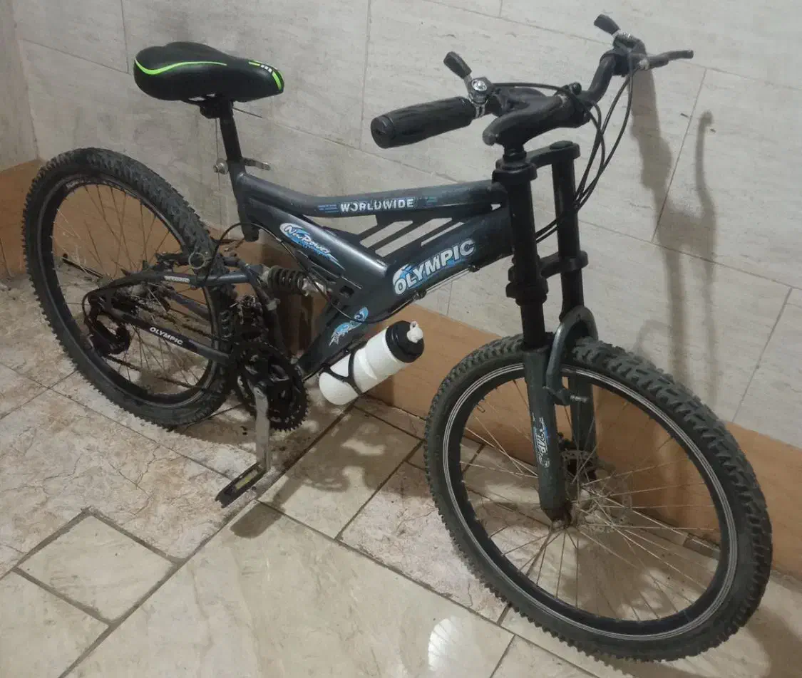 دوچرخه 24 دنده ای کمکدار حرفه ای در حد نو|دوچرخه، اسکیت، اسکوتر|قزوین, |دیوار