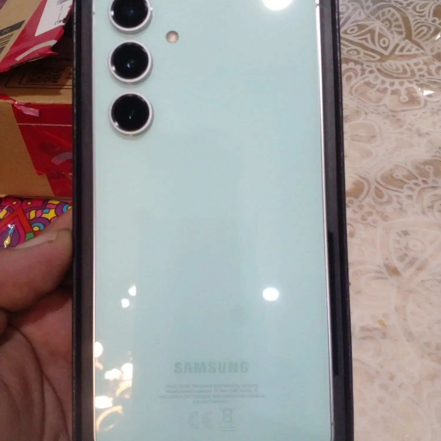 موبایل سامسونگ  fe 24 s رنگ سبز|موبایل|جیرفت, |دیوار