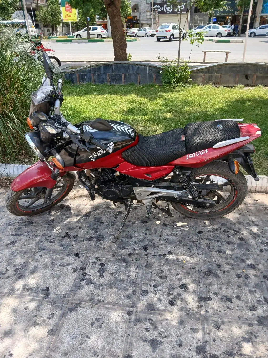 موتوتر پالس ۱۸۰ باجاج مزایده|موتورسیکلت|بروجرد, |دیوار